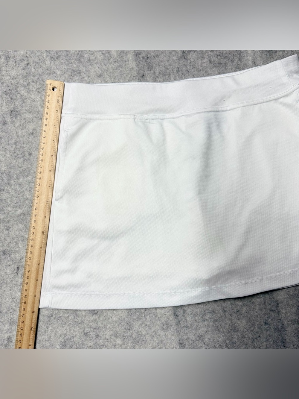 Pga Tour Airflux White Golf Skort Women’s Large Athletic Tennis Skirt Pocket - Picture 3 of 13